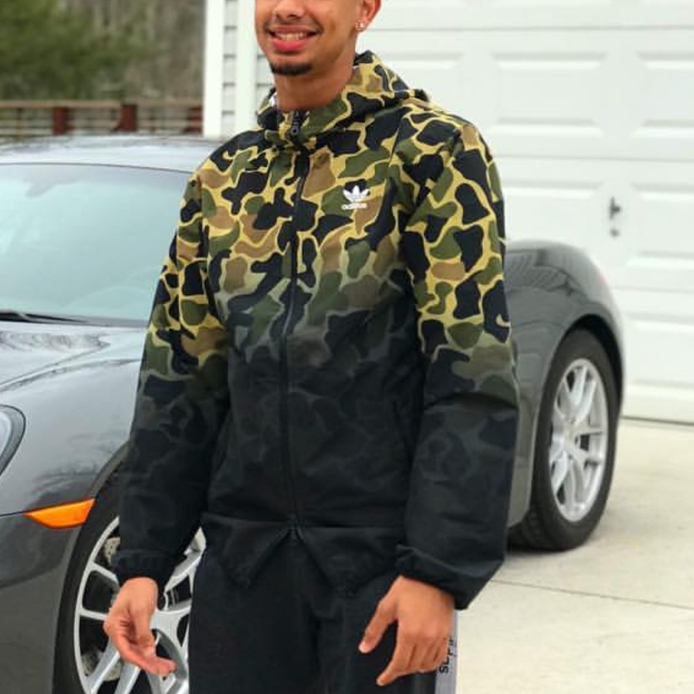 Adidas Originals Camo Windbreaker